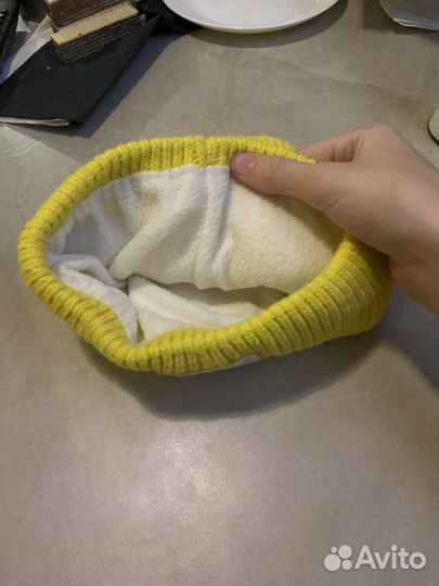 Шапочка желтая