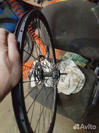 Колесо заднее для велосипеда 26