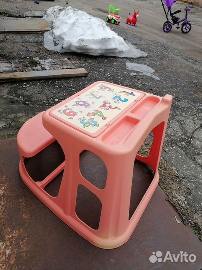 Стол детский пластиковый