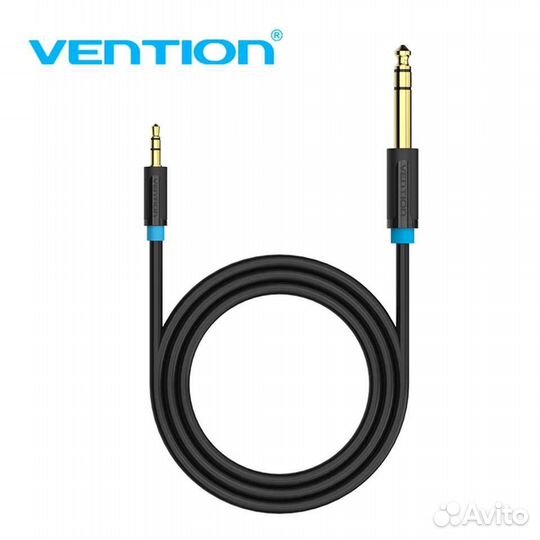 Кабель jack 3.5 - jack 6.3 длина 1.5 метра