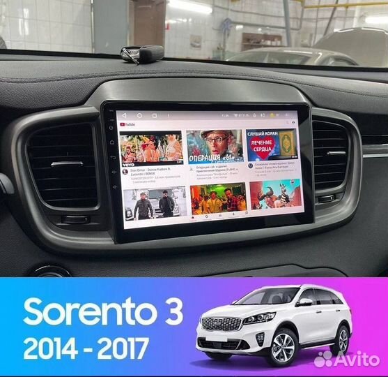 Штатная андроид магнитола Teyes Kia Sorento Prime