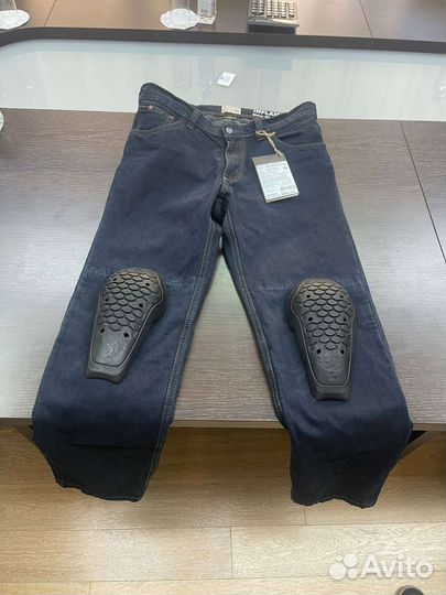 Мото джинсы мужские