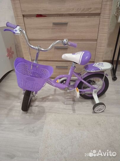 Велосипед для девочки от 3 лет