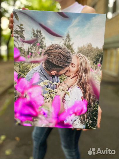 Портрет по фото на холсте, картина на холсте