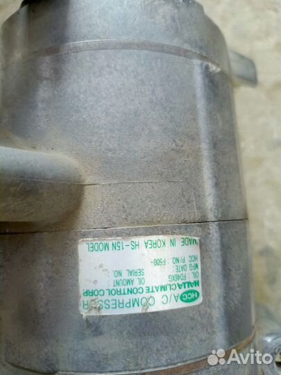 Компрессор кондиционера priora