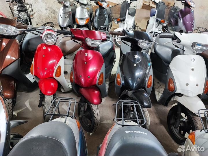 Скутеры из Японии с Гарантией инжектор 4Т-49 куб