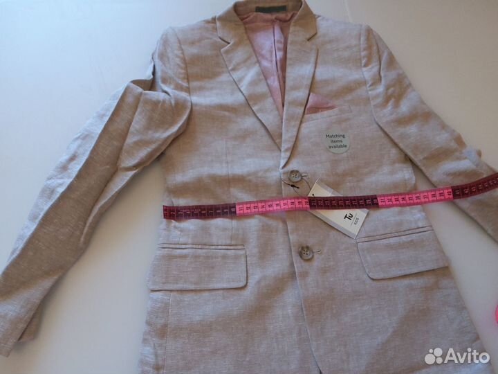 Пиджак новый для мальчика 140 (10 лет)