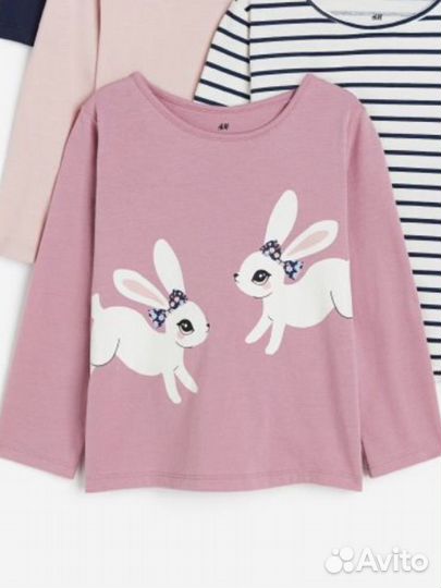 Лонгслив на девочку h&m 92