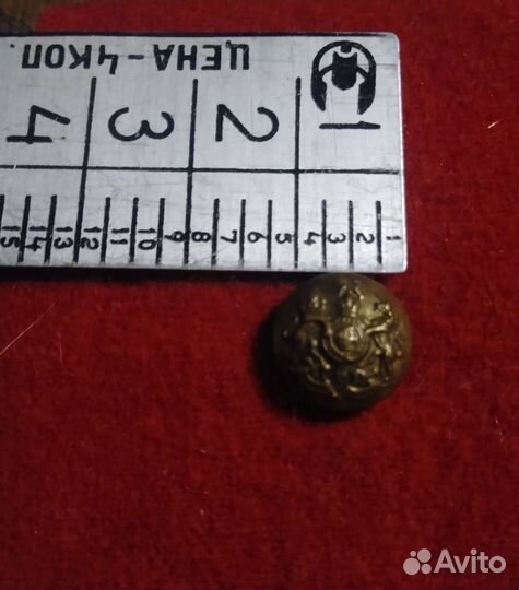 Пуговица. Великобритания. Малая редкая