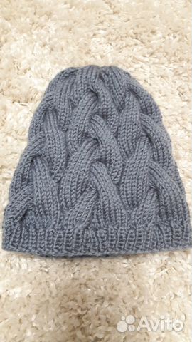 Шапка с косами