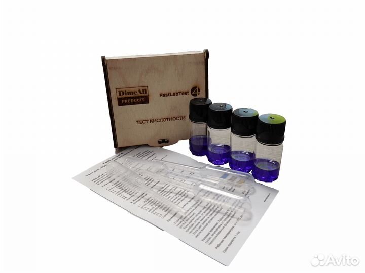Тест кислотности для всех типов масел DimeAll Fast