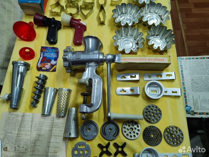 Мясорубка, запчасти, приспособления, пельменица