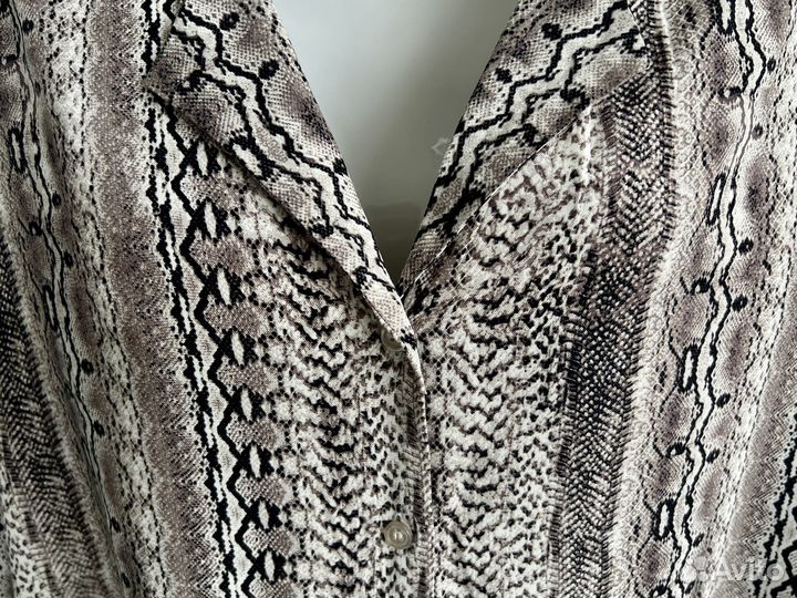 Блузка женская змеиная вискоза