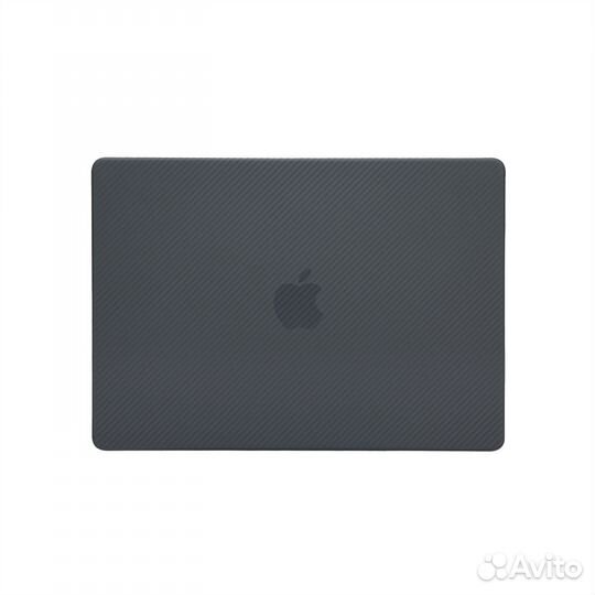 Чехол для MacBook Air 13.6 2022 черный карбон