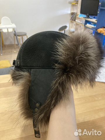 Шапка ушанка для мальчика 54-56