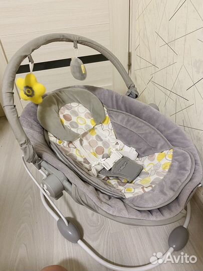 Детские качели шезлонг