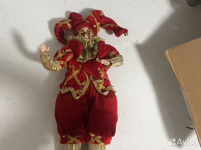 Клоун новогодний