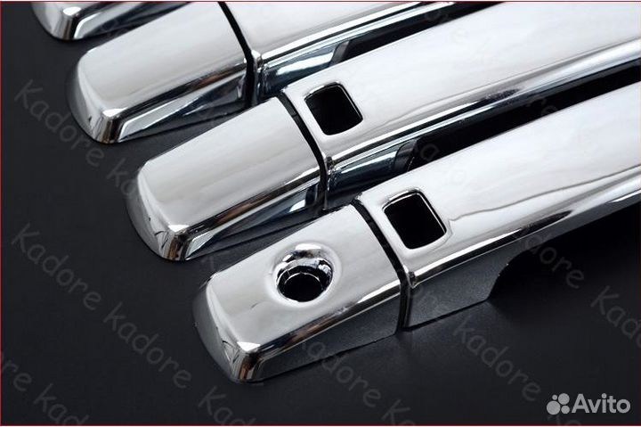 Хром. накладки на ручки дверей Nissan Qashqai