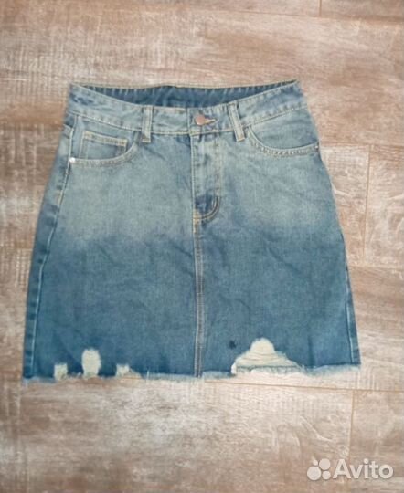 Джинсовая юбка
