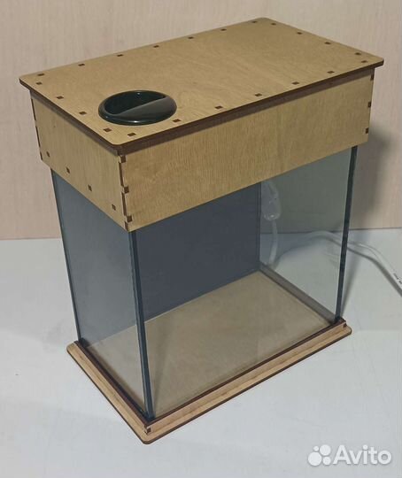 Аквариум в стиле лофт Loft