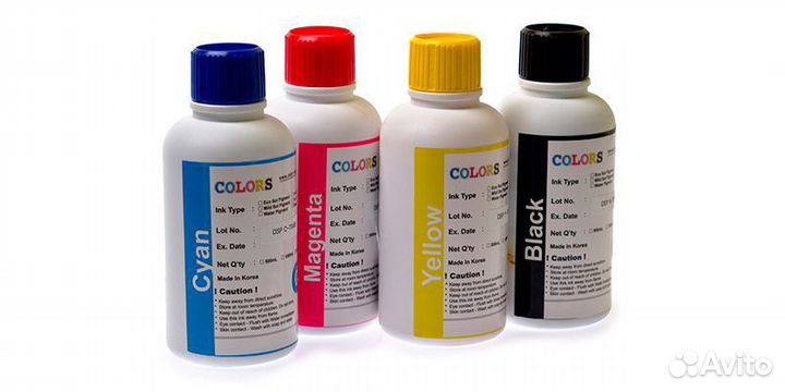 Чернила Colors DSD cmyk, бесплатная доставка