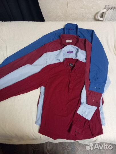 Мужские рубашки пакетом. М