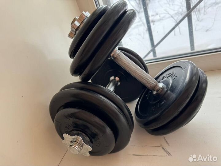 Гантели разборные 15 кг