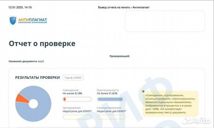 Дипломная работа Магистерская статья ВКР