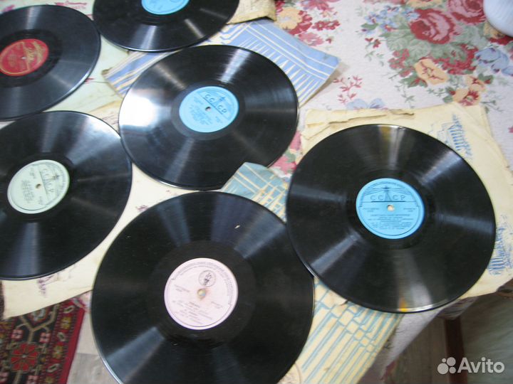Грампластинки СССР 50 х годов