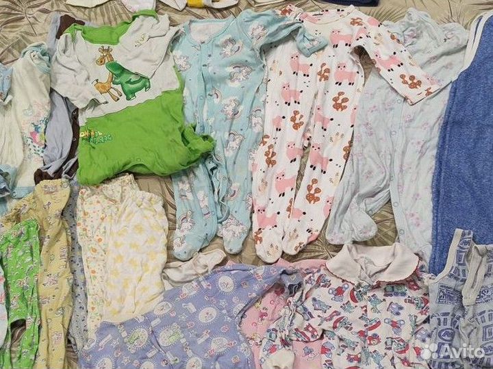 Вещи пакетом до года