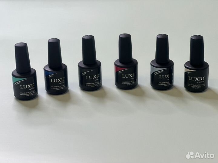 Гель лак luxio,пылесос для маникюра и педикюра