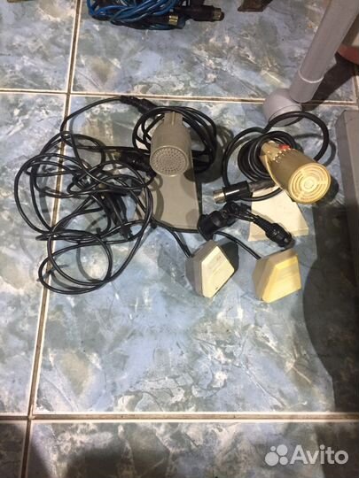 Микрофон и колонка СССР