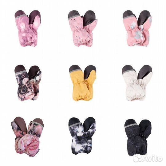 Краги зимние все размеры от 0 до 12 лет