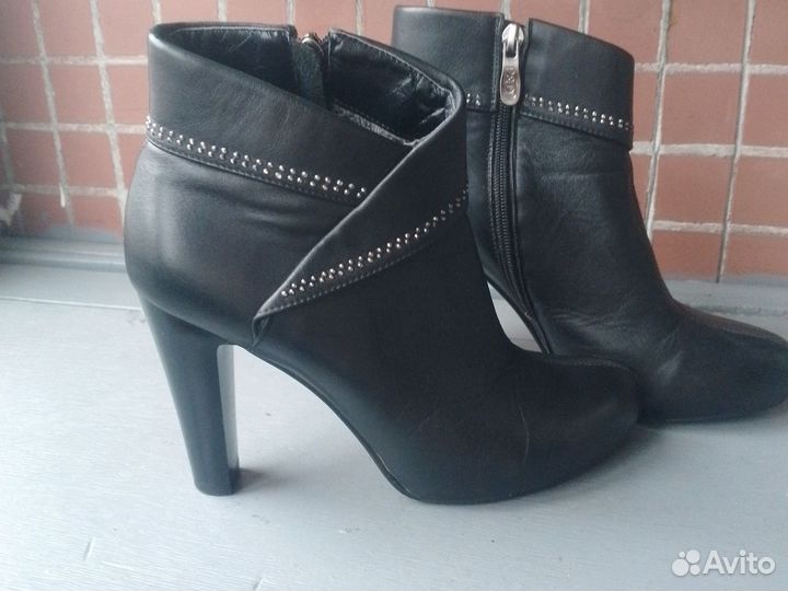 Ботильоны натуральная кожа 38