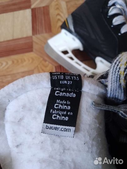 Хоккейные коньки bauer