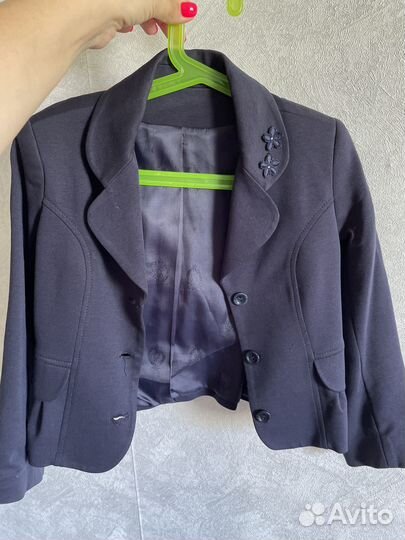 Пиджак на девочку рост 116