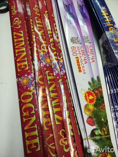 Бенгальские свечи