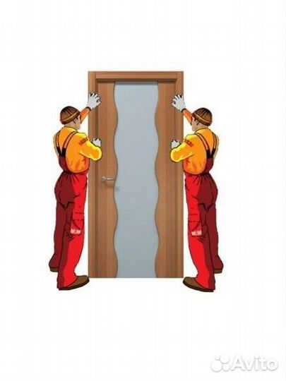 Монтаж межкомнатных дверей