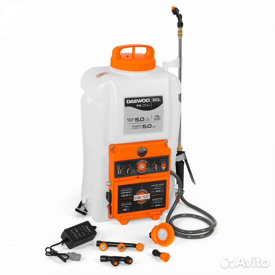 Опрыскиватель аккумуляторный daewoo FA 20Li