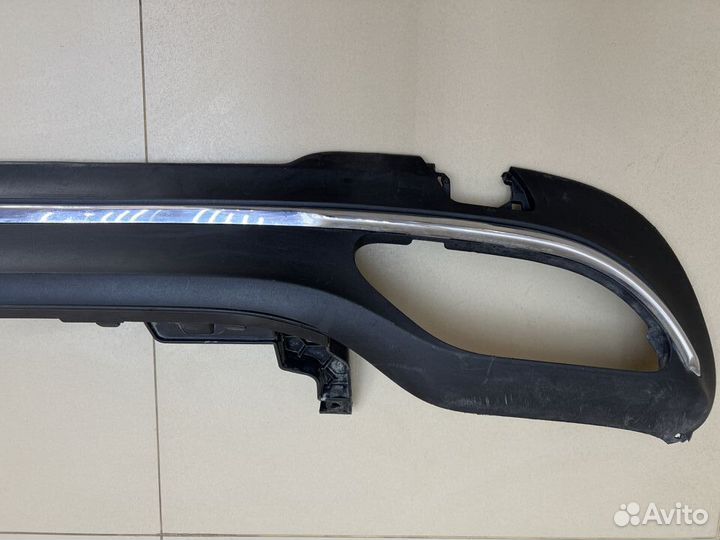 Накладка заднего бампера Mercedes W212