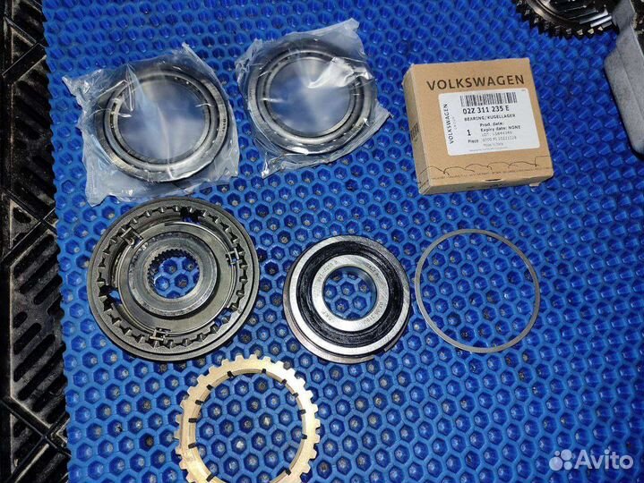 Запчасти для ремонта 5ст МКПП VW T5, T6 - 1,9/2L