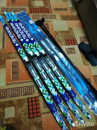 Беговые лыжи Телеханы, Decathlon, новые, 130, 140