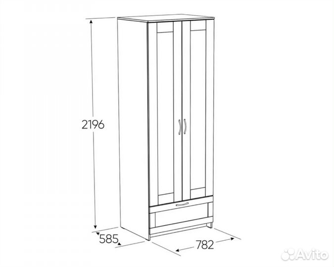 Шкаф IKEA бримнэс