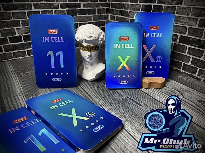 Дисплей на iPhone Xs, X, XR, 11, 11 pro