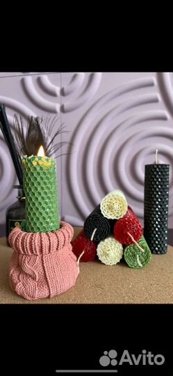 Свечи из вощины