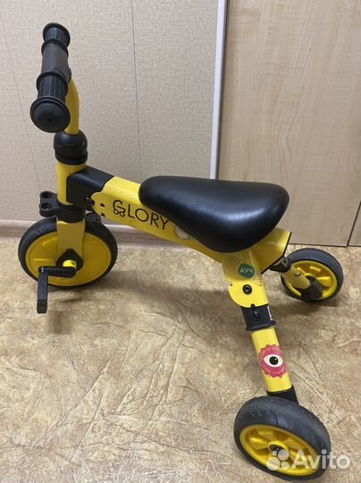 Беговел велосипед 2 в 1