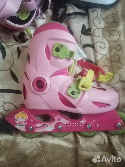 Роликовые коньки детские раздвижные
