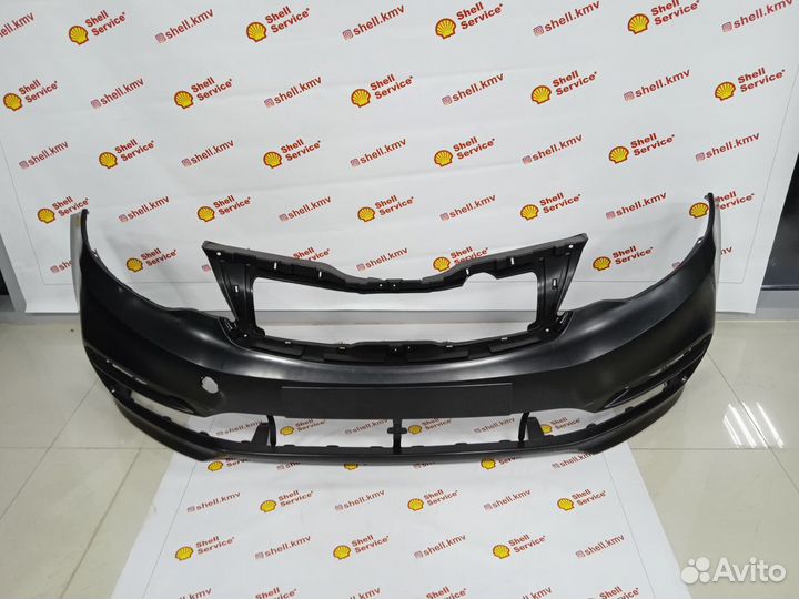 Передний бампер KIA RIO 3 рест. Не крашенный
