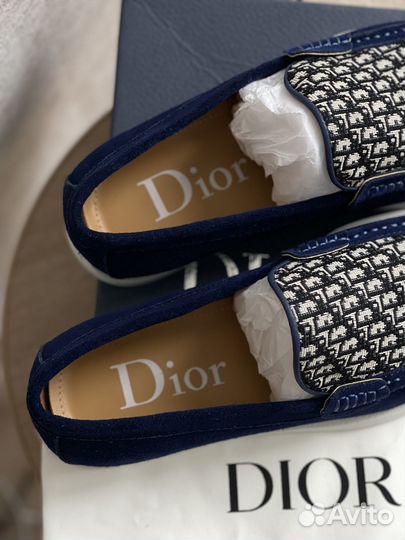 Лоферы мужские dior