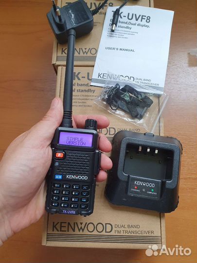 Портативка рация TK-UVF8 Kenwood новые